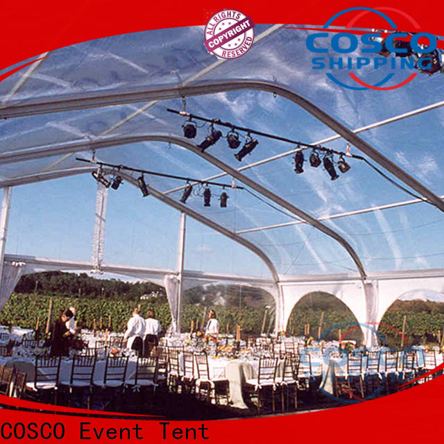 COSCO exhibition outdoor party tents Sandy land