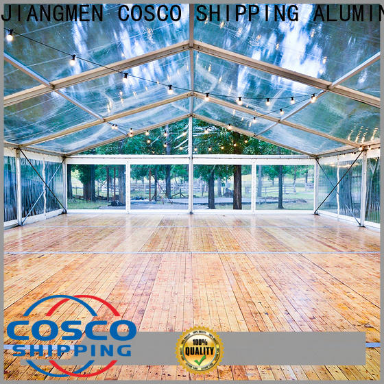 COSCO aluminium festival tents for sale for disaster Relief