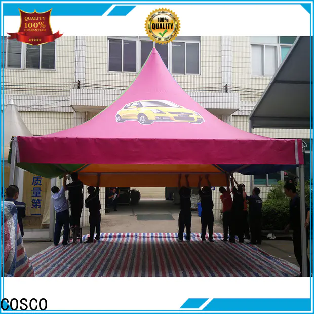 COSCO 6x6m outdoor gazebo for disaster Relief