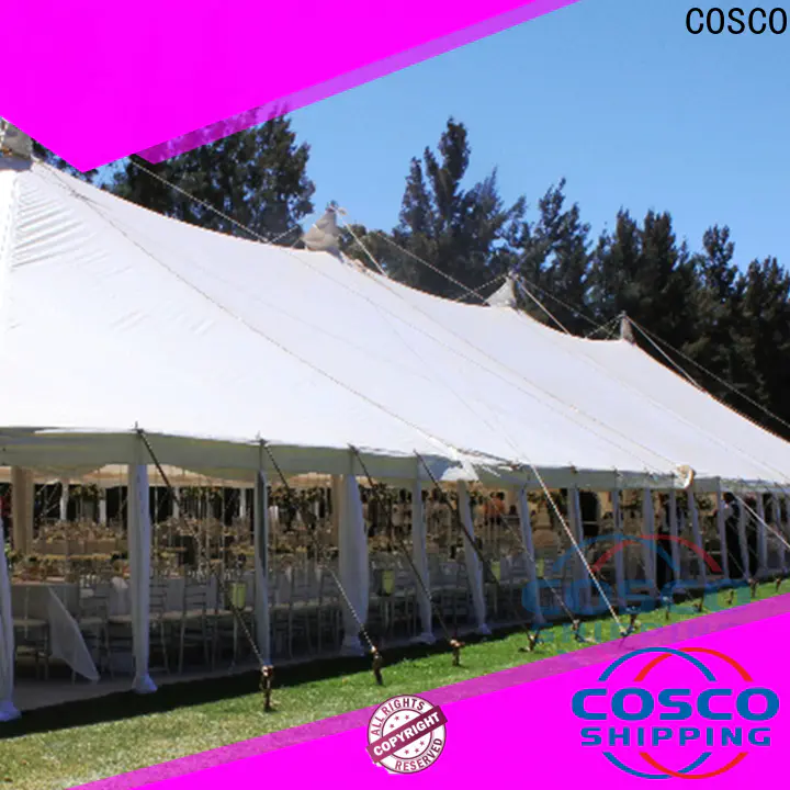 COSCO peg and pole party gazebo certifications for engineering