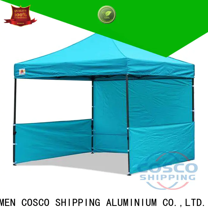 COSCO party steel gazebo in-green for disaster Relief