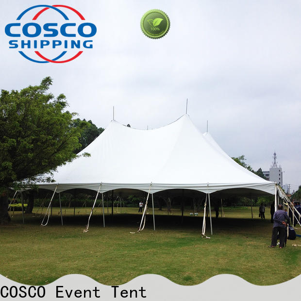 COSCO pole camping tents China for disaster Relief