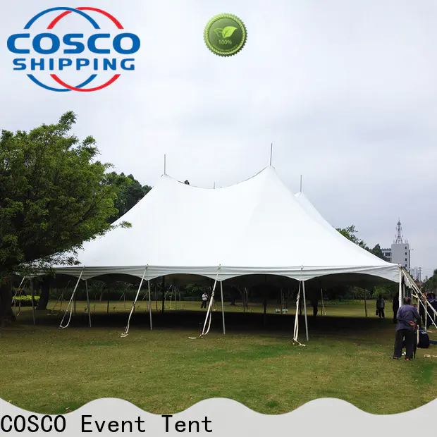 COSCO pole camping tents China for disaster Relief