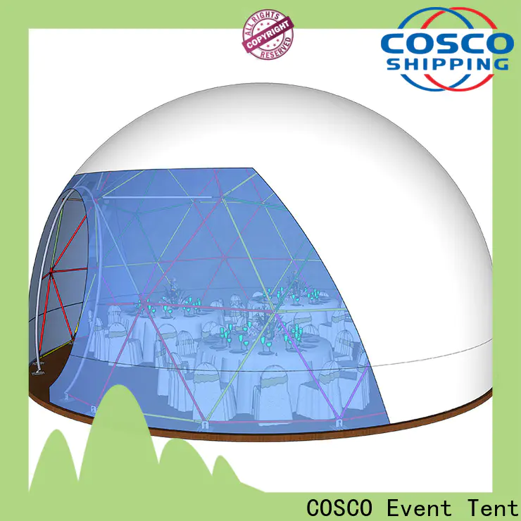 COSCO event dome tents for sale wholesale grassland