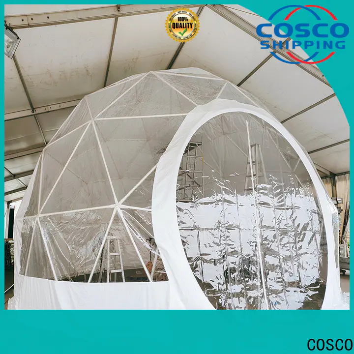 COSCO structure geodesic dome tents  manufacturer for camping