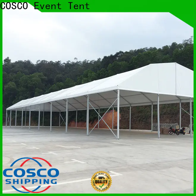 COSCO sale wedding party tent in different shape factory