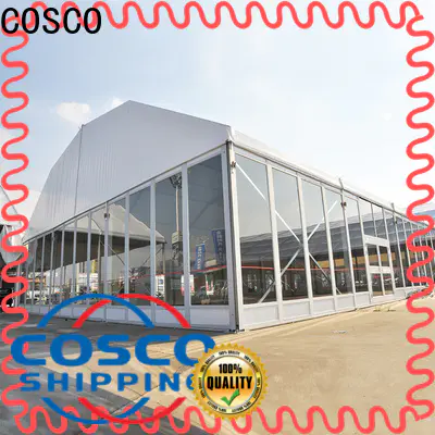 COSCO canopy white party tent  manufacturer cold-proof