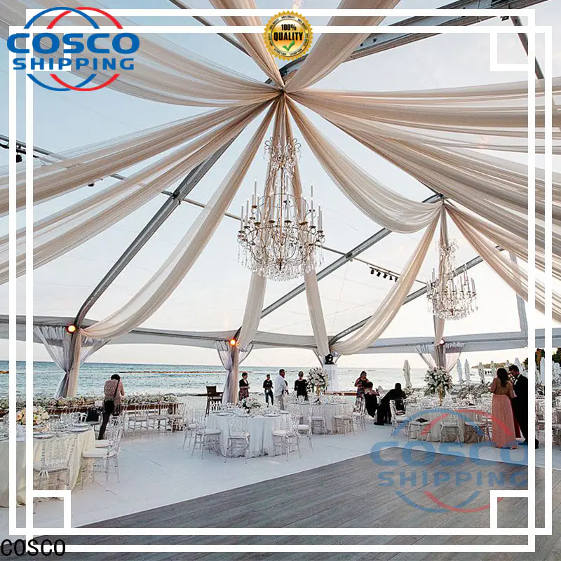 COSCO exhibition industrial tents owner for camping