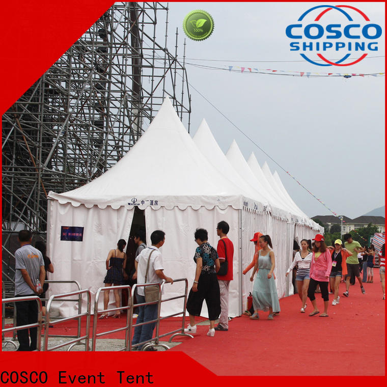 COSCO gazebo tent certifications Sandy land