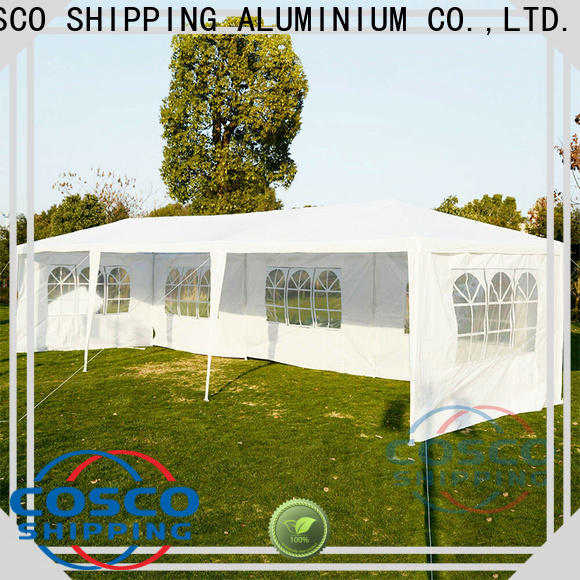 COSCO tent steel gazebo certifications cold-proof