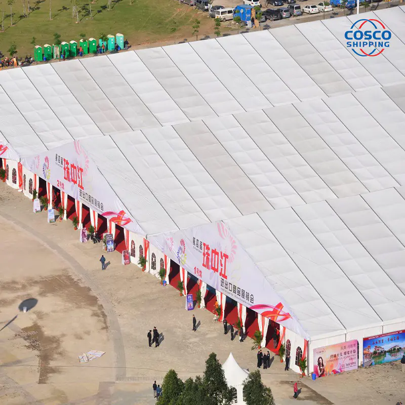 What's the advantage of aluminum PVC structure tent