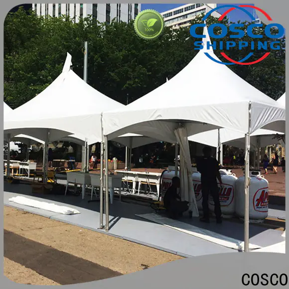 COSCO supernacular event tents owner rain-proof