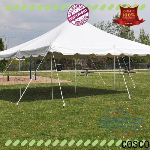 COSCO good-package festival tents vendor for holiday