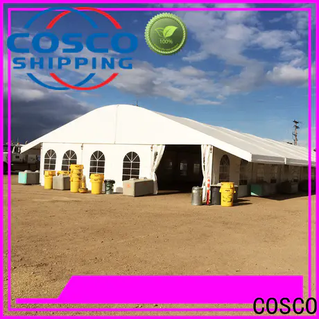 COSCO high-energy pvc tent marketing factory