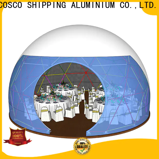 COSCO diamrter geodesic dome tent cost for wedding