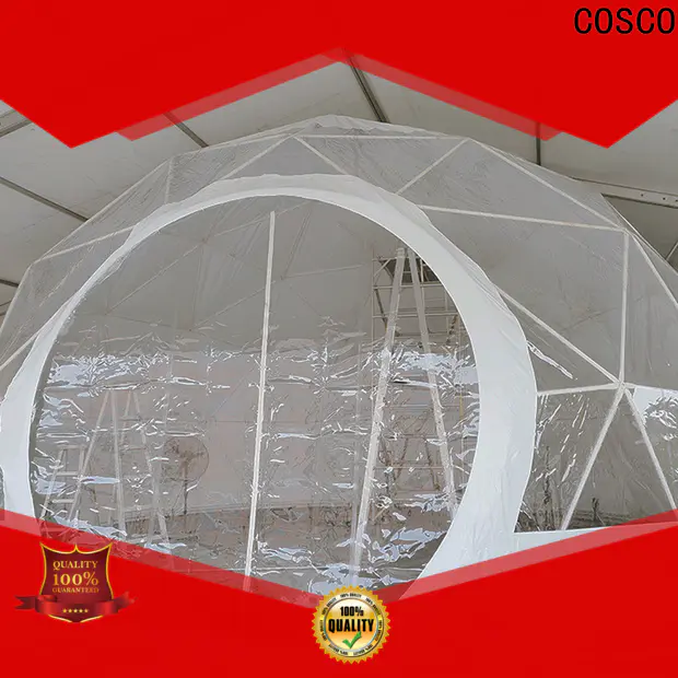 COSCO dome event tents for sale owner cold-proof