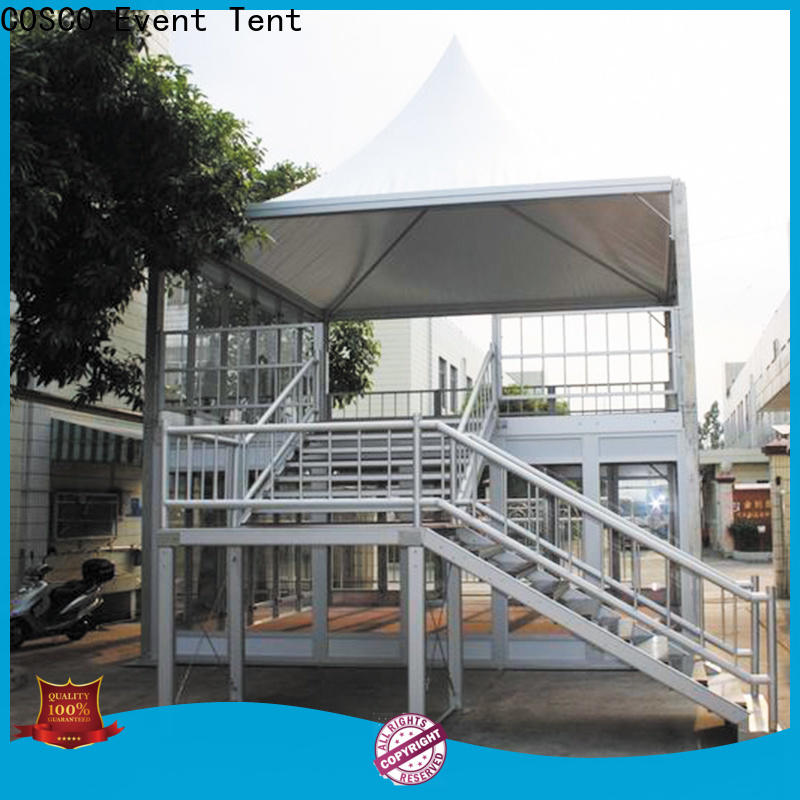 COSCO descker storage tent supplier for disaster Relief