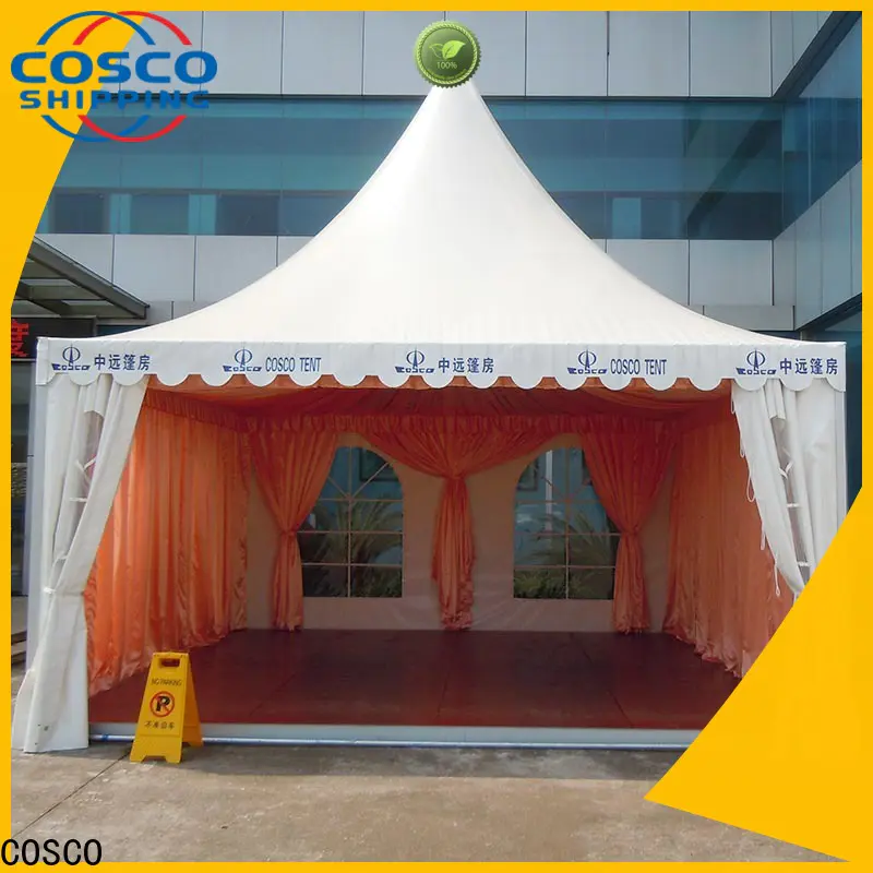 COSCO superior pagoda tent for engineering