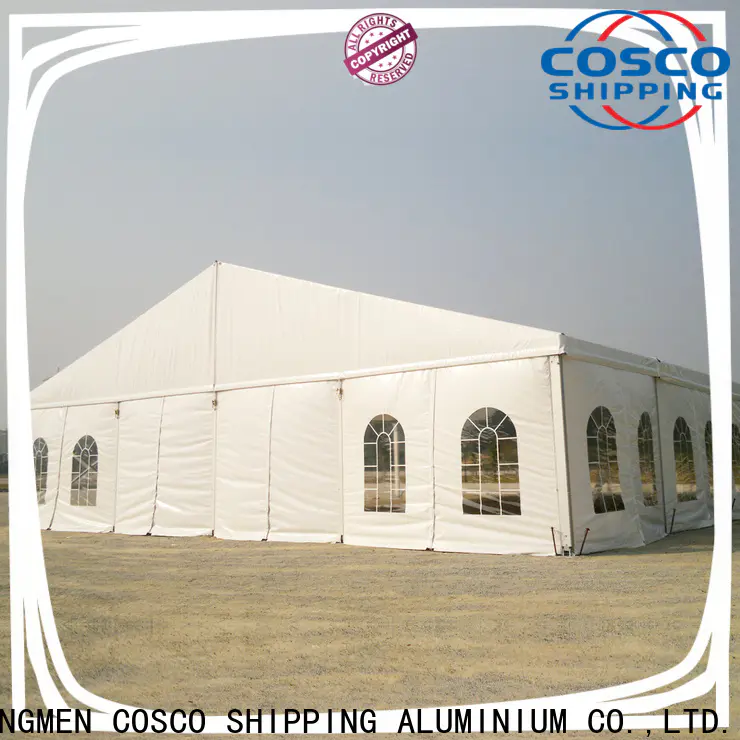 COSCO aluminium tent rentals owner