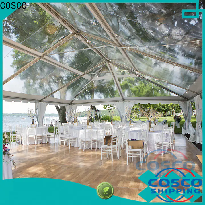 COSCO modular large party tents for sale supplier