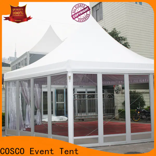 COSCO exhibition pop up gazebo long-term-use for engineering