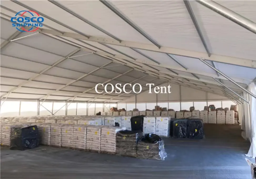 COSCO Customized Aluminum Frame Large White Marquee Wedding Church Tent Outdoor