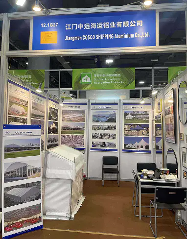 2023 Autumn Canton Fair : A Successful Aluminum Tent Exhibition