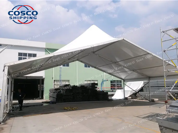 COSCO Outdoor Aluminum Structure Luxury Combo Wedding Party Tent Mixed Event Tent