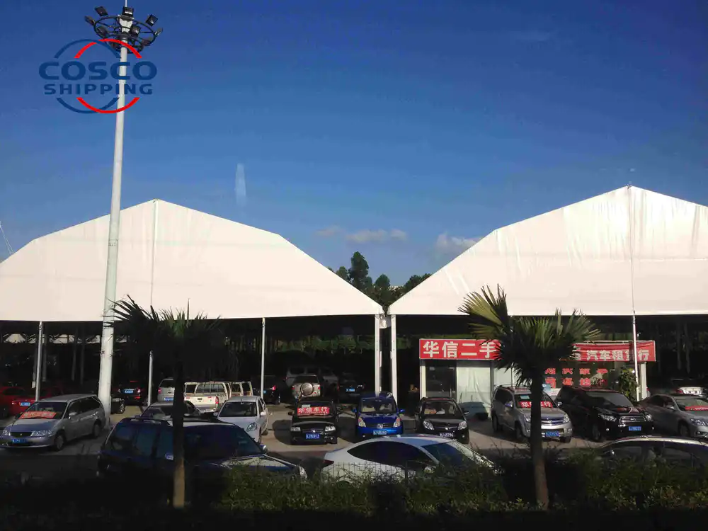 Permanent aluminum frame polygonal marquee warehouse tent competitive price