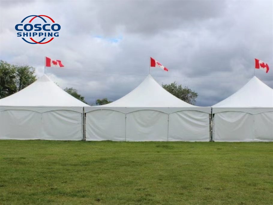 Wind resistant luxury big outdoor pvc party tent