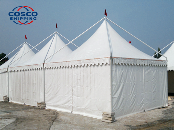 Wind resistant luxury big outdoor pvc party tent