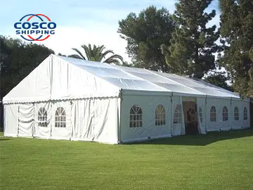 COSCO Outdoor Aluminum Structure Giant Wedding Party Marquee Tent Clear Roof Top Wedding Tent