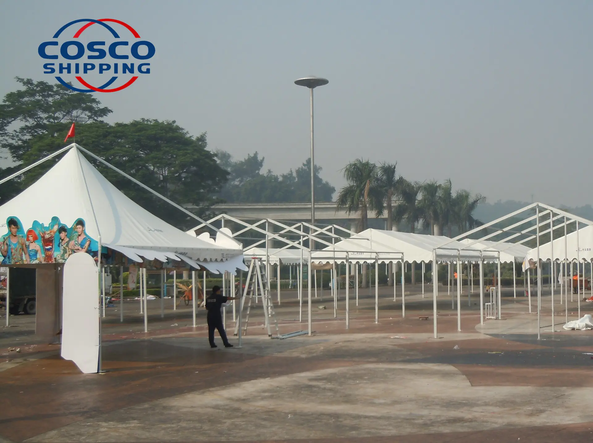 COSCO Aluminum advertising Heavy-duty Gazebo outdoor waterproof tent