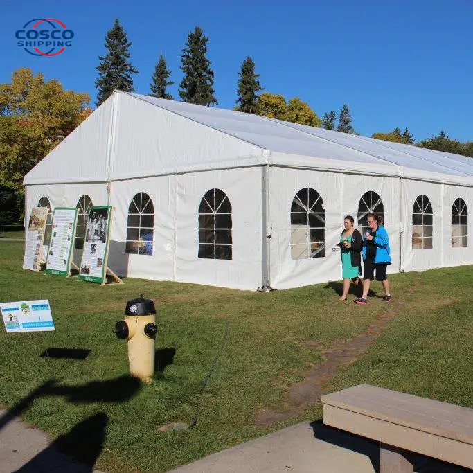 COSCO Custom Luxury Aluminium Church Tent Event Marquee for Party Wedding