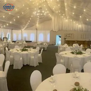 COSCO Custom Aluminum Large Wedding Party Tent Event Marquee