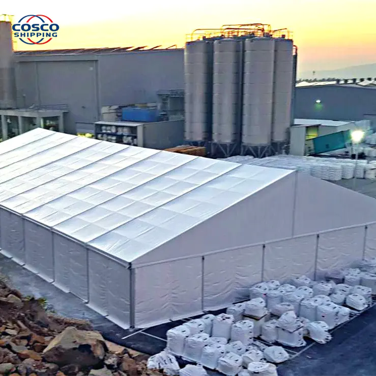 COSCO Aluminium Structure Waterproof Warehouse for Factory