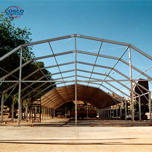 COSCO High Quality Custom Temporary Parking lot Polygonal Event Tent for sale
