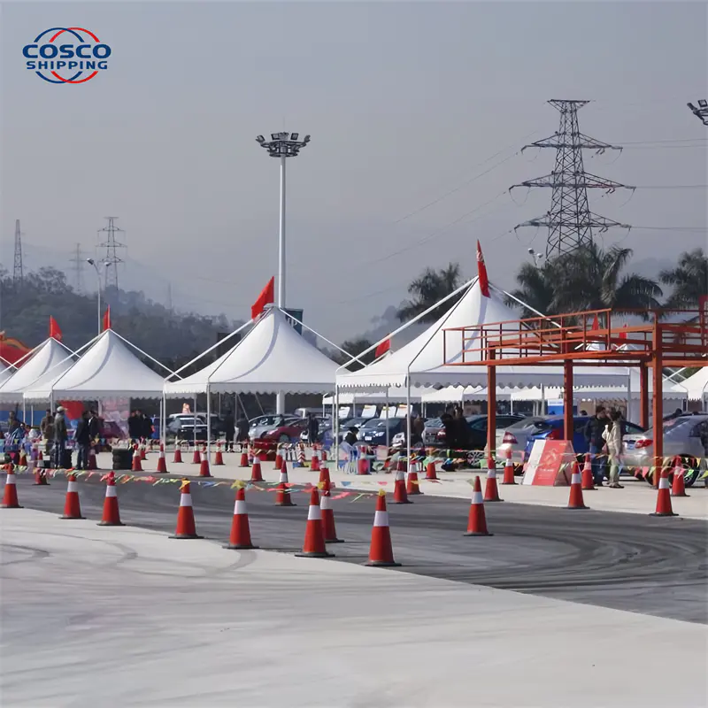 COSCO 5X5m Heavy Duty Aluminum Structure Gazebo Party Tent for Different Events