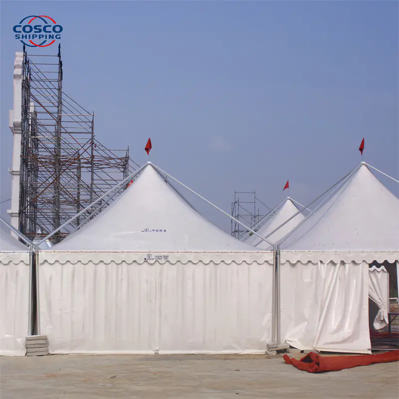 COSCO Aluminum Customized Square Gazebo Tent for Trade Show Event Marquee