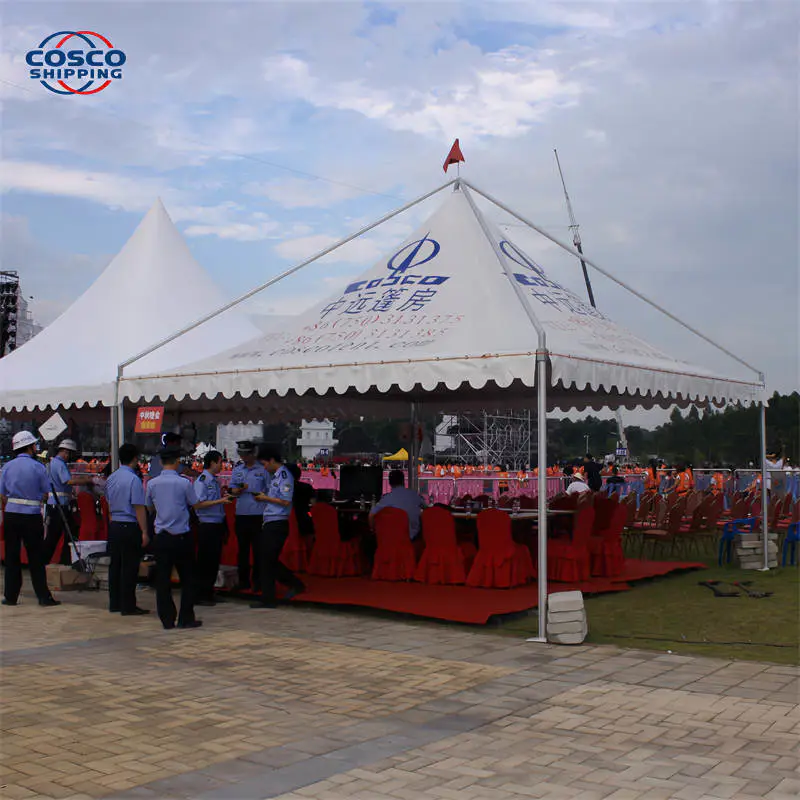 COSCO 3X3 4X4 5X5 6X6m Aluminum Structure Gazebo Tent for Event Party Trade Show