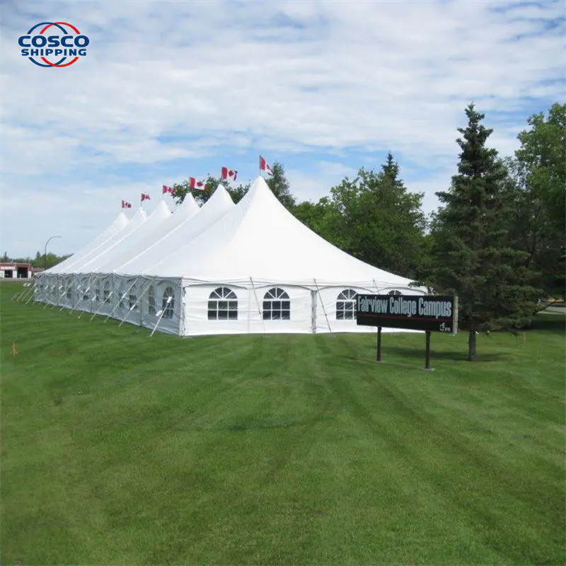 COSCO Waterproof Outdoor PVC Fabric Peg and Pole Tent European Style Canopy for Banquet Events
