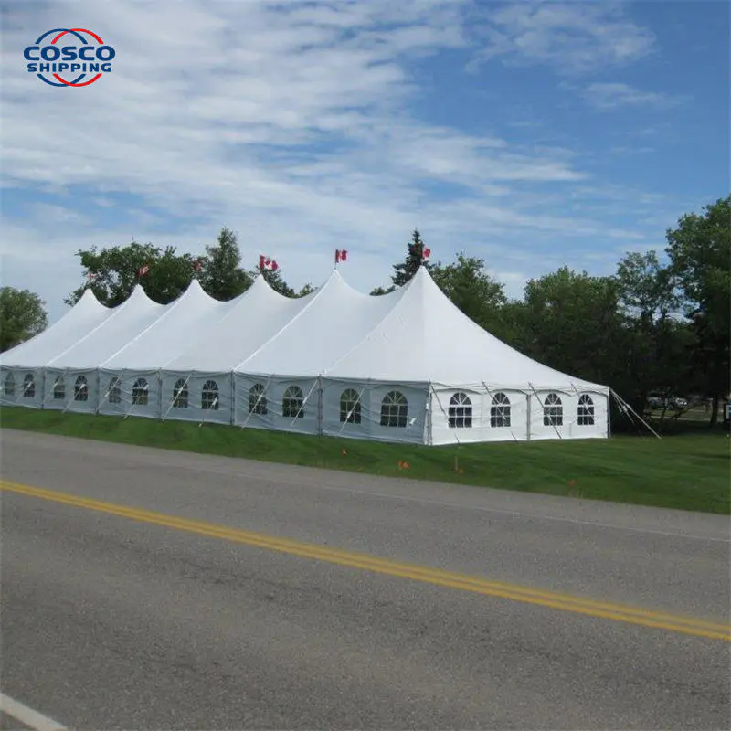 COSCO Waterproof Outdoor PVC Fabric Peg and Pole Tent European Style Canopy for Banquet Events