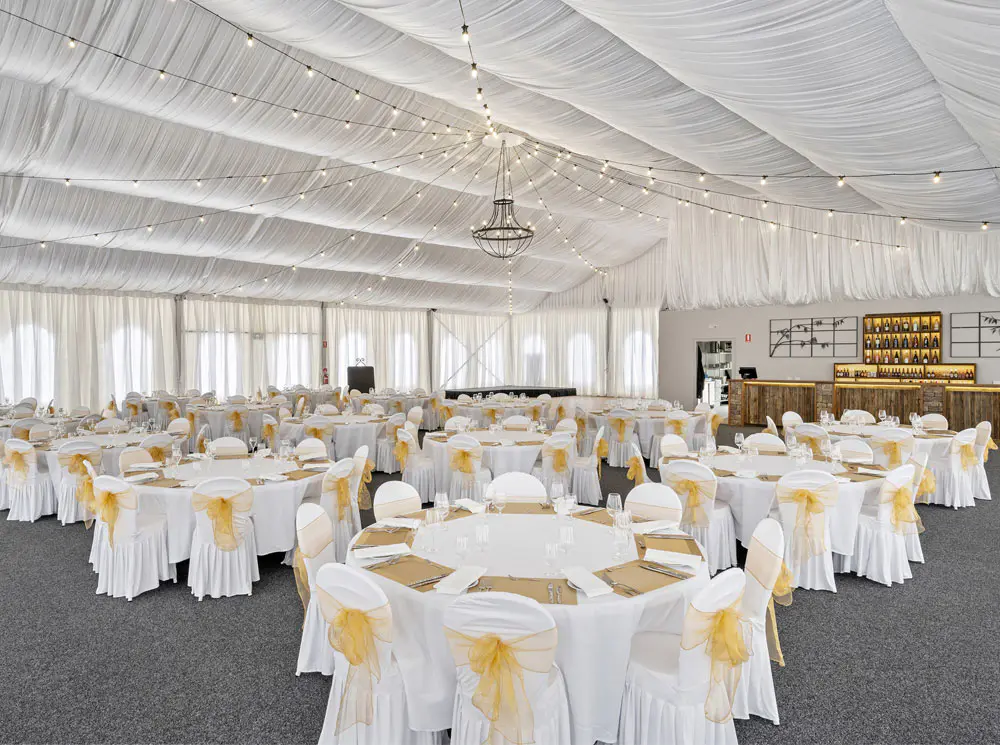 Aluminum Wedding Tent: Elegant and Practical in a Romantic Way