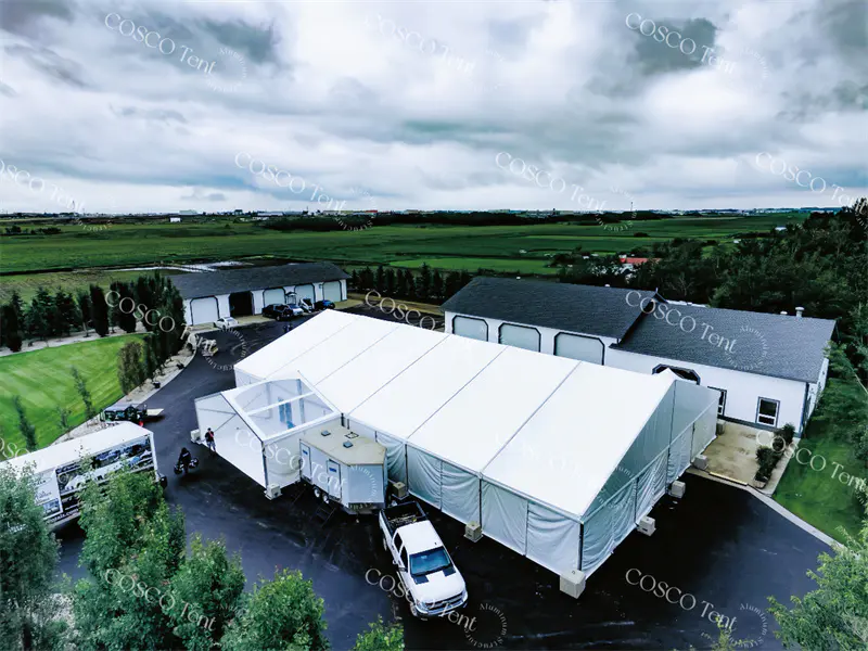 The Perfect Solution for Temporary Structures - The Many Uses of Aluminum Tents