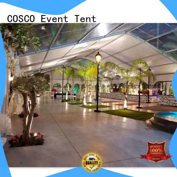 COSCO wedding pvc tent owner