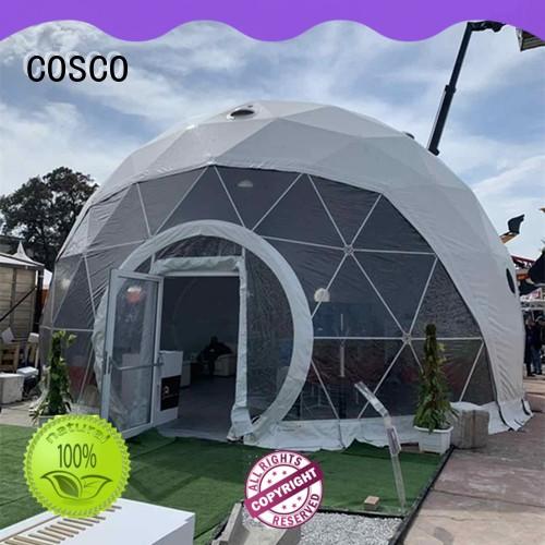 COSCO polygon dome tent 中远