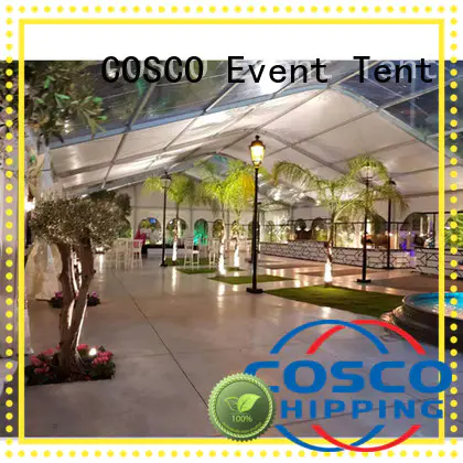 COSCO style wedding party tent supplier factory