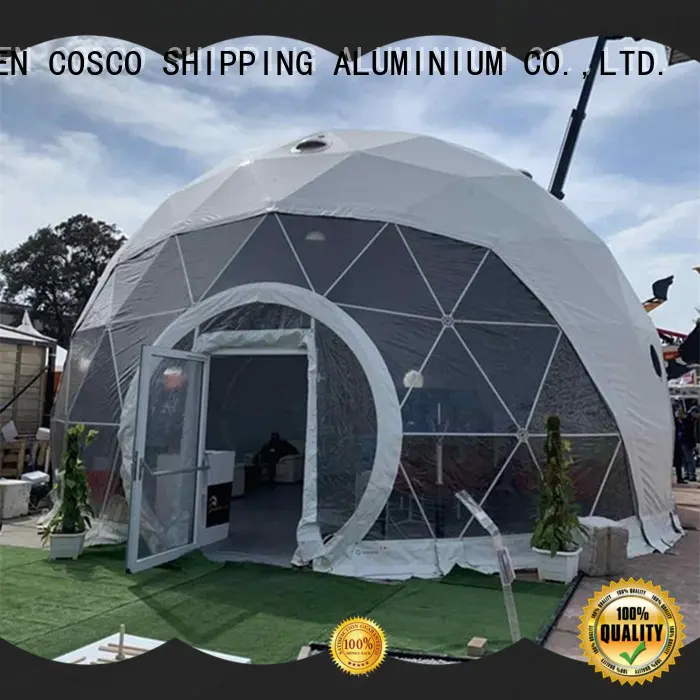 COSCO structure dome tents for sale certifications pest control